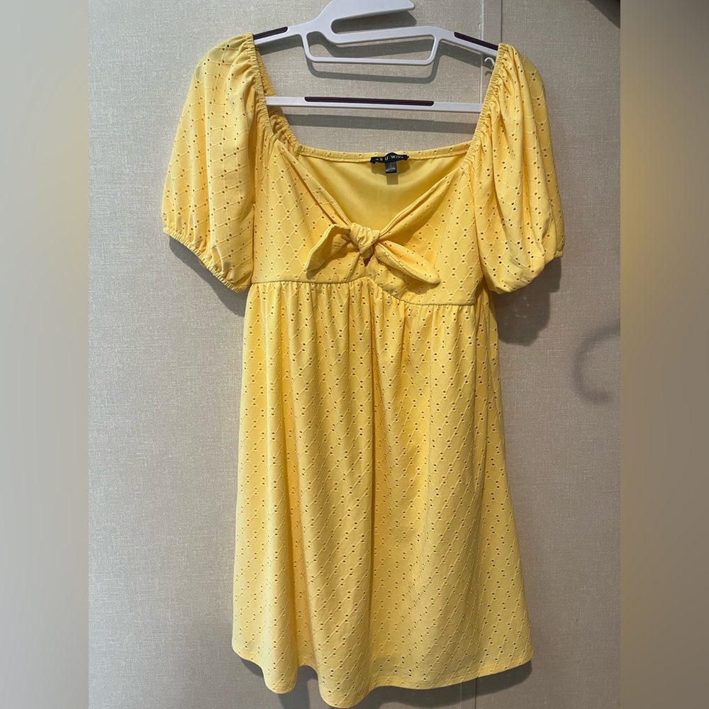 Yellow Mini Dress💛